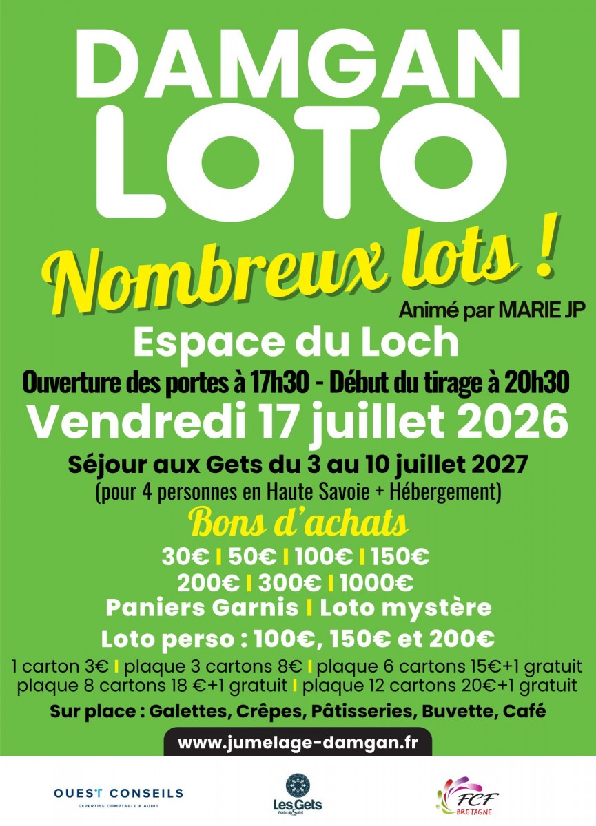 2 ème Loto Estival de Damgan